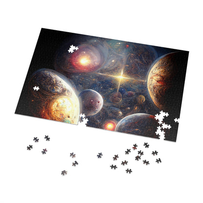 Cosmos Series 27 Worlds Jigsaw Puzzle (252, 500,1000-Piece)