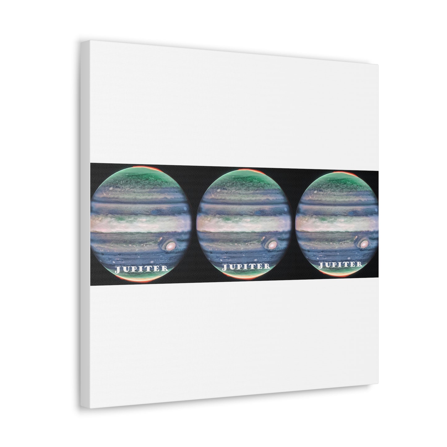 Unveiling Jupiter's Majesty: Cosmos Series Canvas Print