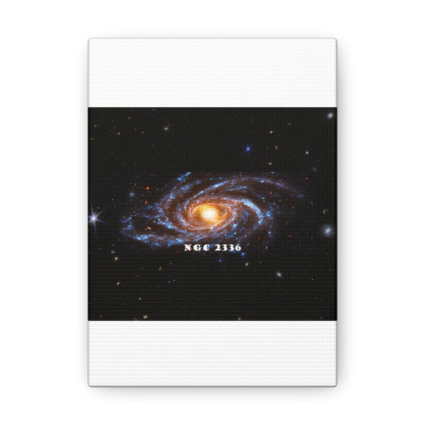 Gaze into the Galaxy: NGC2336 Cosmos Canvas Print