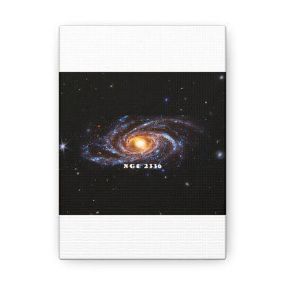 Gaze into the Galaxy: NGC2336 Cosmos Canvas Print