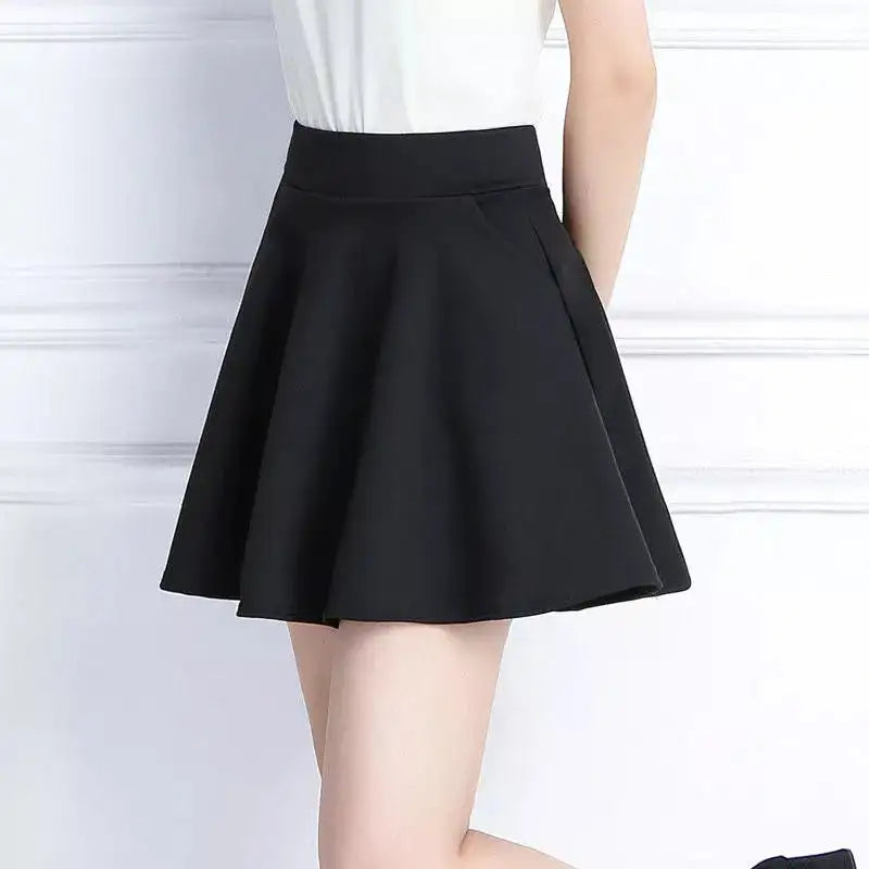 Elegant Cotton Skirt with Pockets: Versatile Chic and Comfort