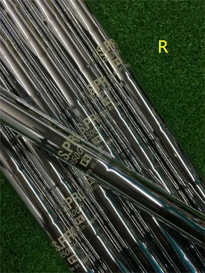 7PCS Black 790 Irons Golf Club Set - 4-9P, R/S Flex, Steel/Graphite Shaft Options with Head Cover
