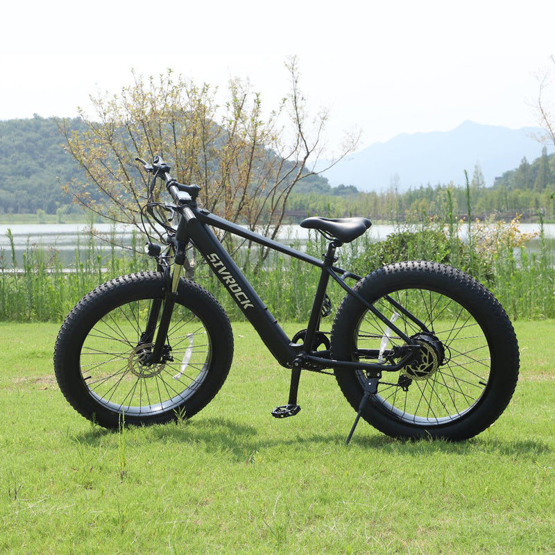 Powerful & Versatile:  1000W Fat Tire Electric Mountain Bike for All Terrains