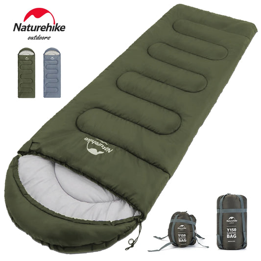 Naturehike Y150 Ultralight Cotton Sleeping Bag - Ideal for Outdoor Camping, Home Leisure, and Hiking