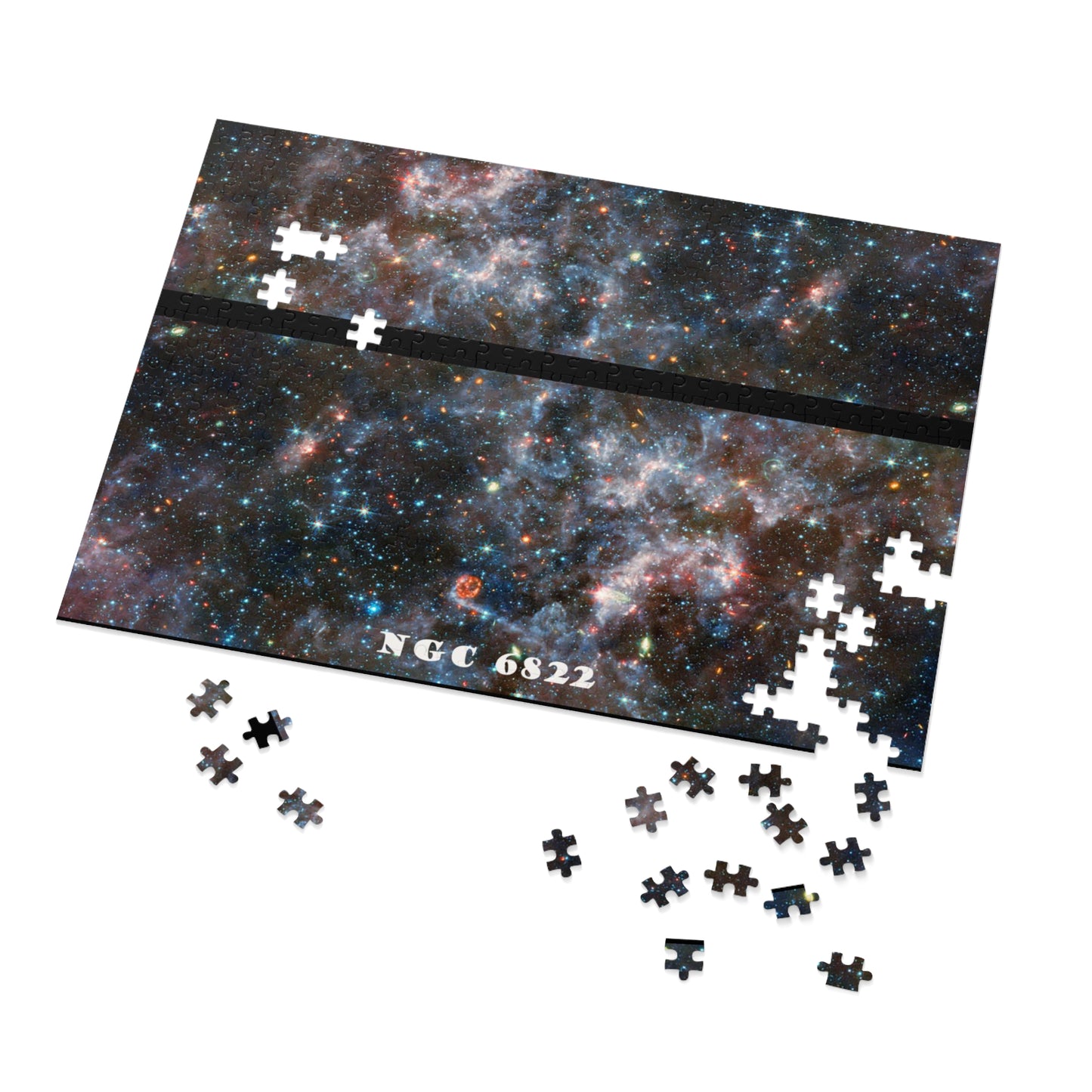 Cosmos Series 21 Thousands of Galaxies  NGC 6822 Jigsaw Puzzle ( 500,1000-Piece)