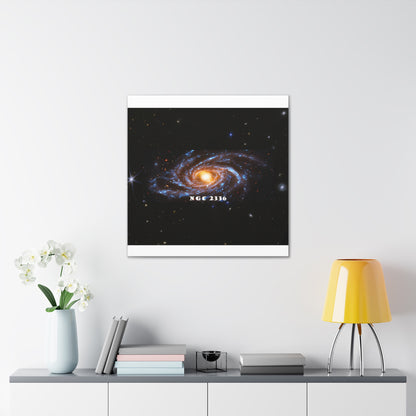 Gaze into the Galaxy: NGC2336 Cosmos Canvas Print