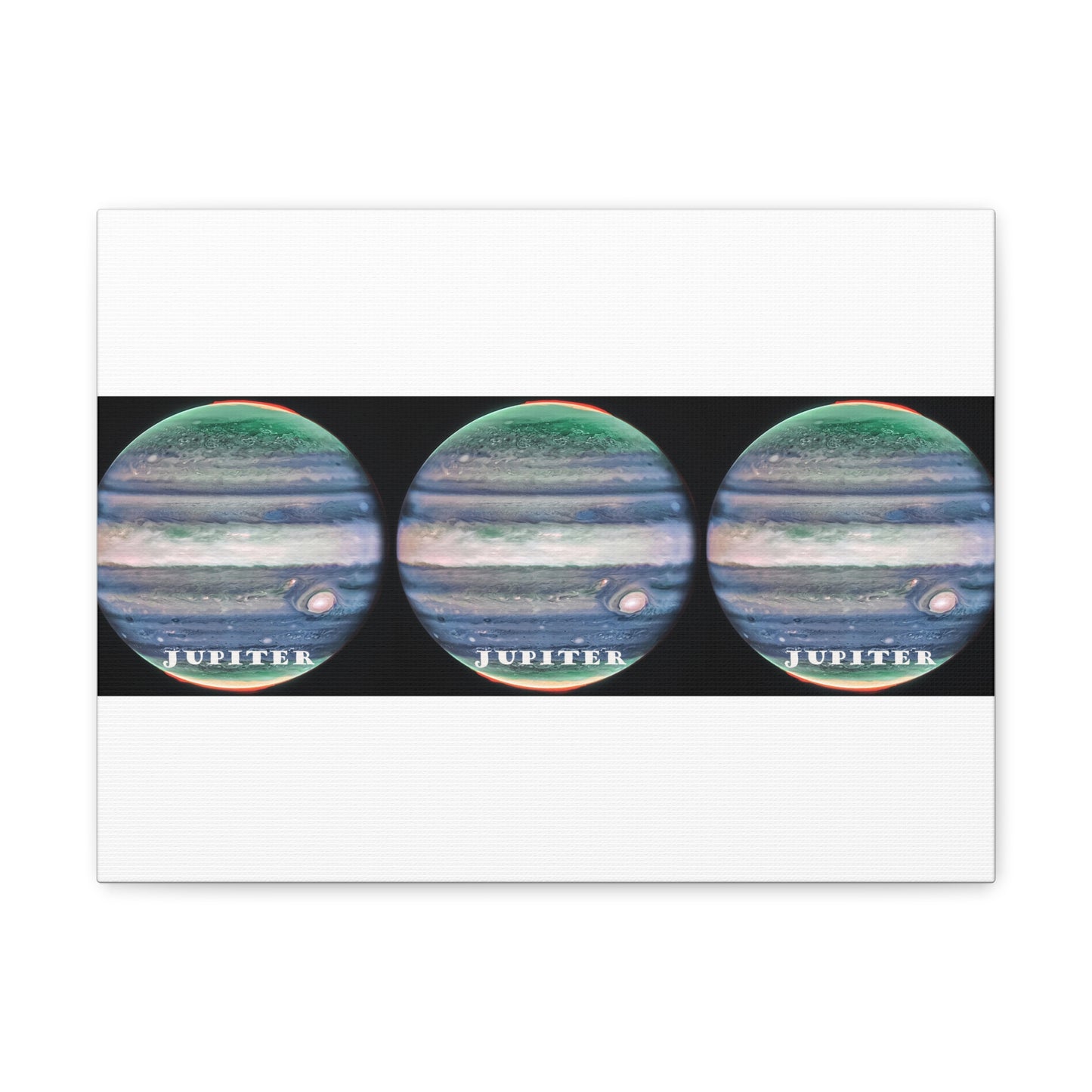 Unveiling Jupiter's Majesty: Cosmos Series Canvas Print