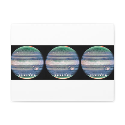 Unveiling Jupiter's Majesty: Cosmos Series Canvas Print