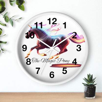 The Magic Pony  Clock Wall Clock Home Use!!