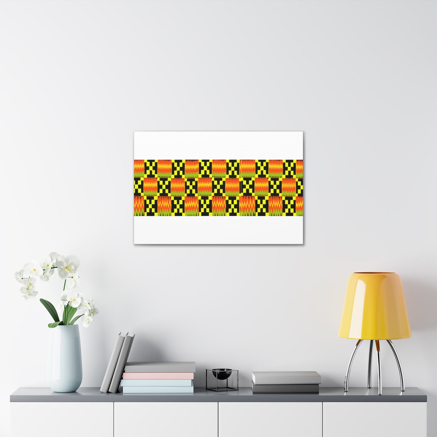 Kente Canvas Art: Bring African Heritage to Your Walls