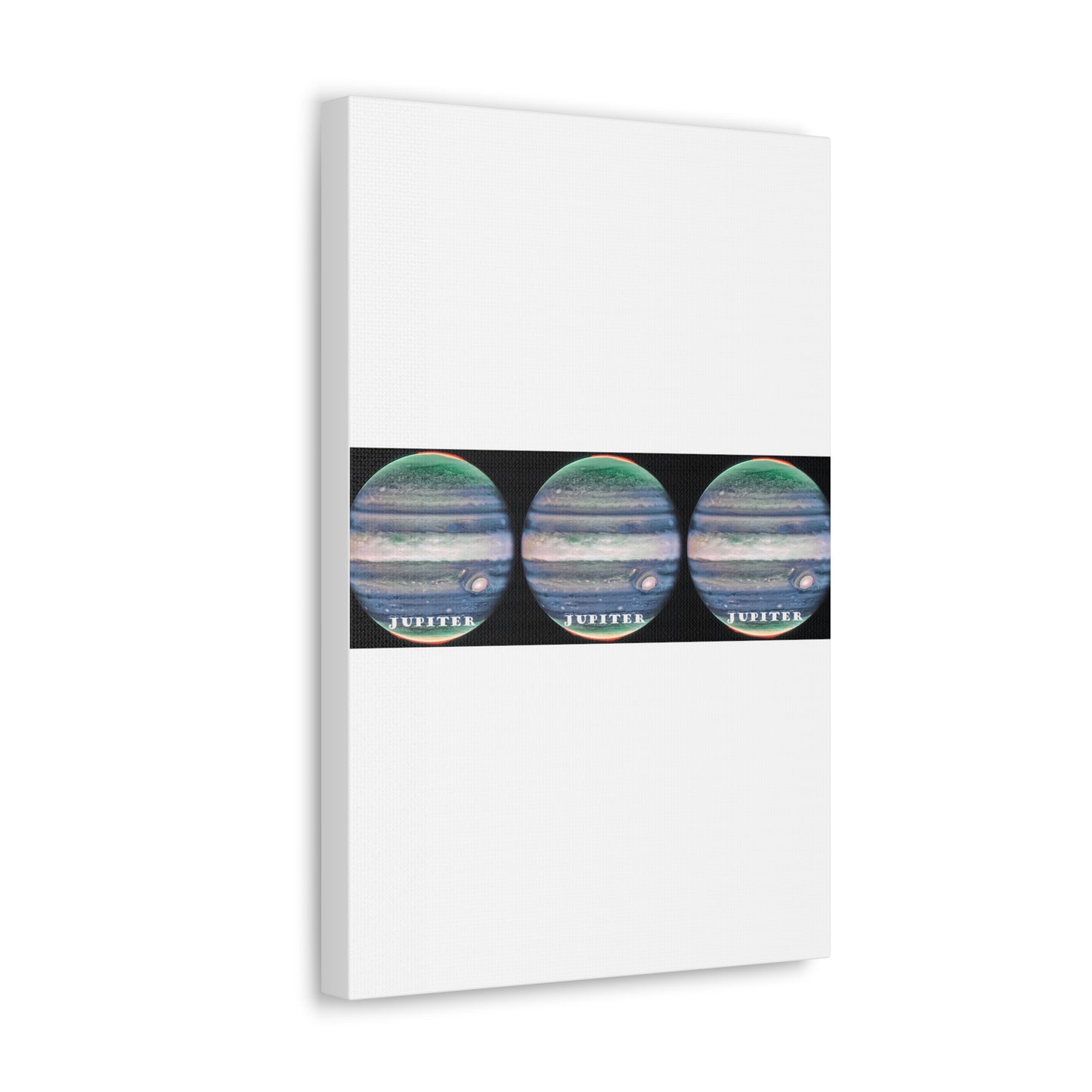 Unveiling Jupiter's Majesty: Cosmos Series Canvas Print