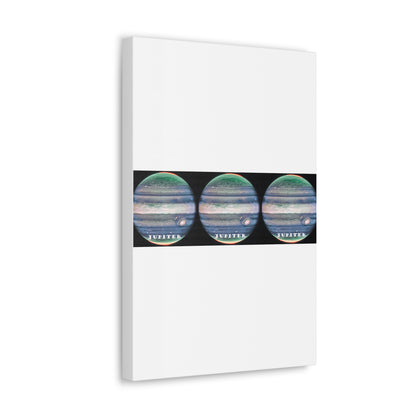 Unveiling Jupiter's Majesty: Cosmos Series Canvas Print