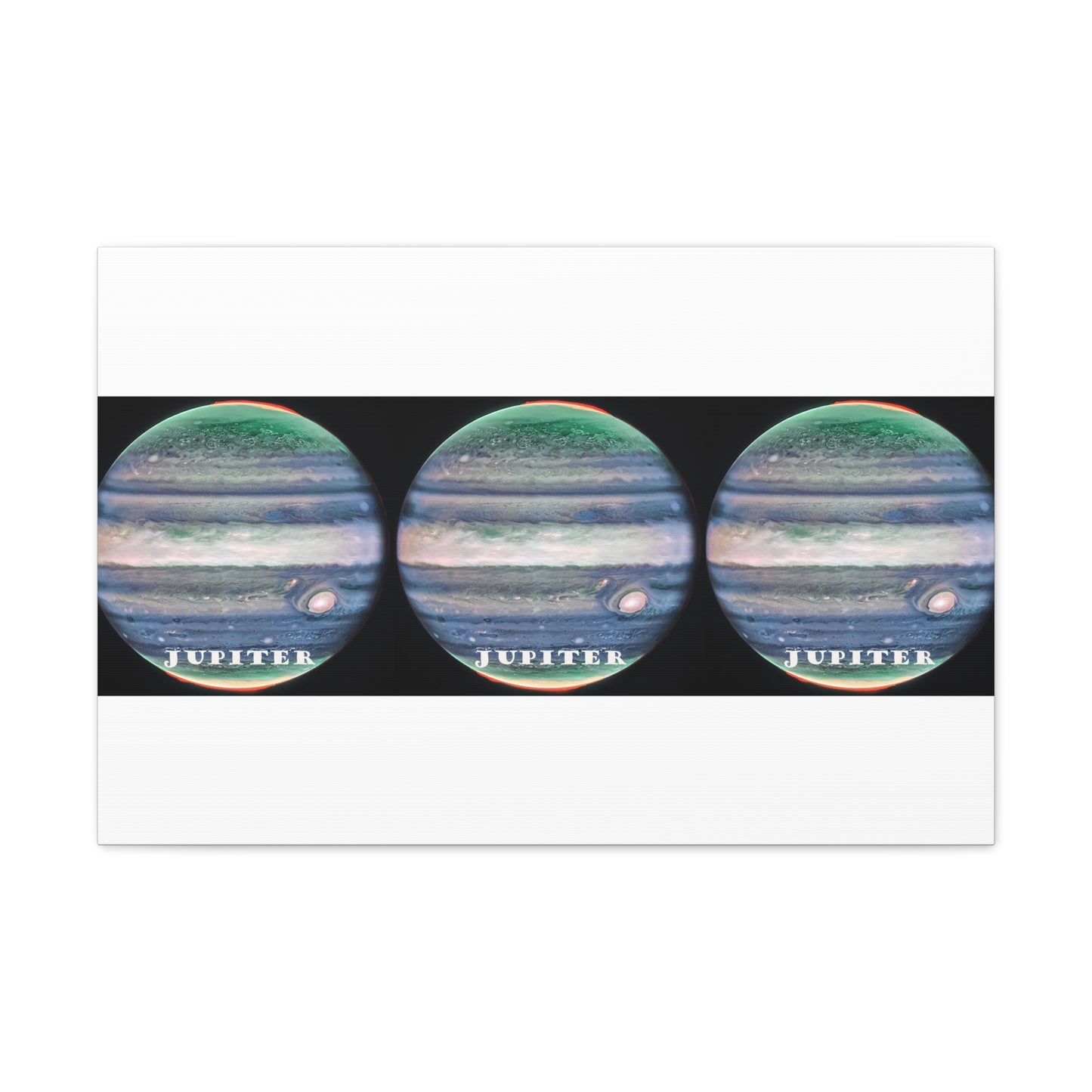 Unveiling Jupiter's Majesty: Cosmos Series Canvas Print