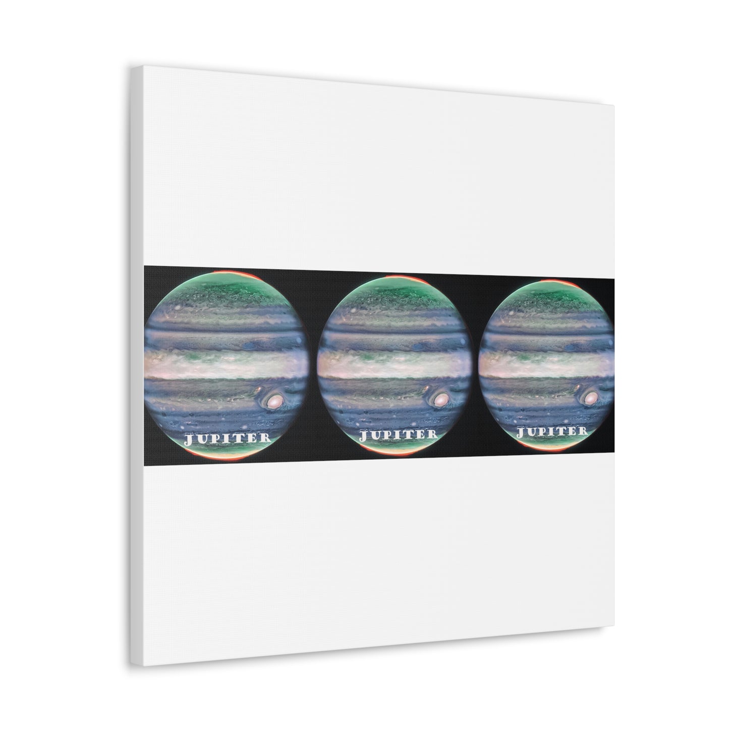 Unveiling Jupiter's Majesty: Cosmos Series Canvas Print