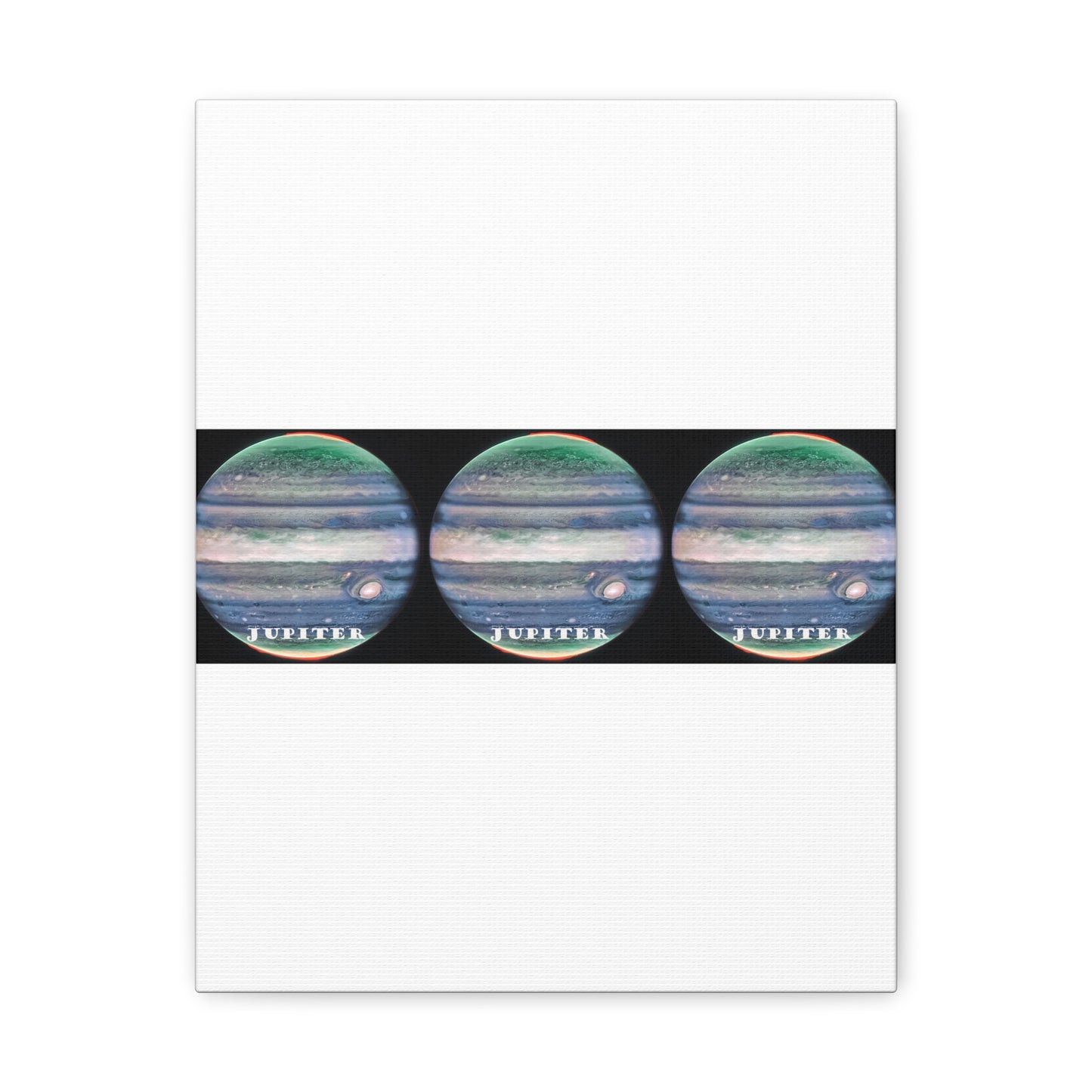 Unveiling Jupiter's Majesty: Cosmos Series Canvas Print