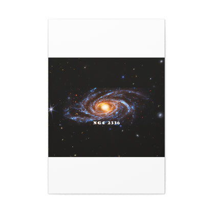 Gaze into the Galaxy: NGC2336 Cosmos Canvas Print