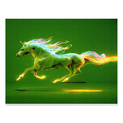 "The Magic Pony" Jigsaw Puzzle (500,1000-Piece) Green