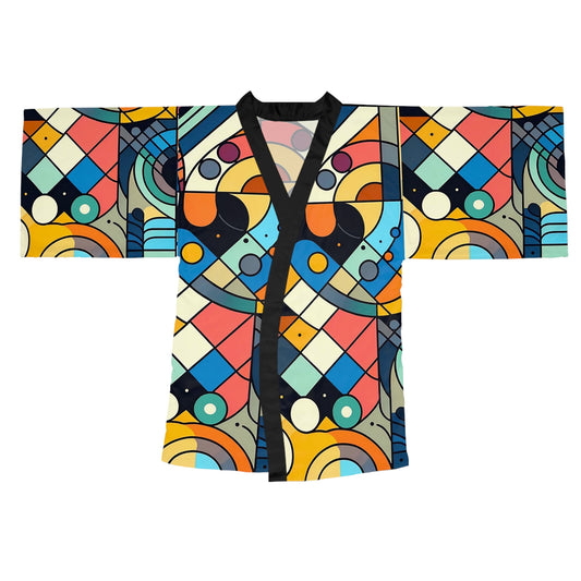 Sophisticated Cosmopolitan Series (H) Long Sleeve Kimono Robe 🌸