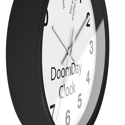 "Doomsday Countdown" Wall Clock