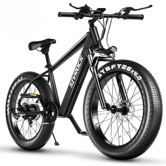 Powerful & Versatile:  1000W Fat Tire Electric Mountain Bike for All Terrains
