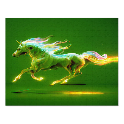 "The Magic Pony" Puzzle: Whimsical Challenge, Vibrant Art  (500,1000-Piece)