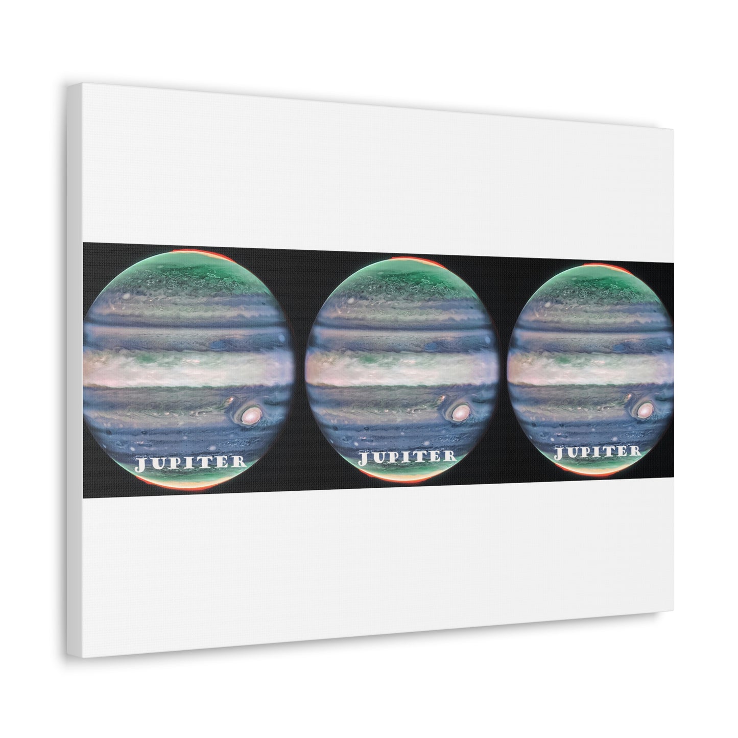 Unveiling Jupiter's Majesty: Cosmos Series Canvas Print