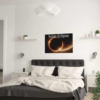 Solar Eclipse Posters: Capture Cosmic Beauty on Satin 39.99 THIS WEEK!