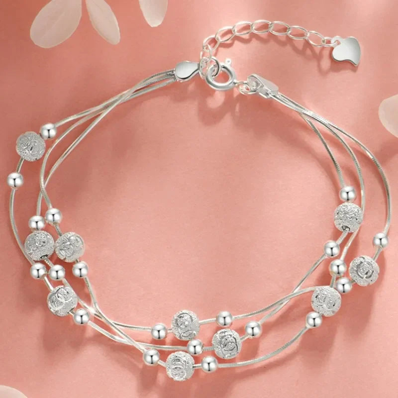 925 Sterling Silver Bracelet for Women - Vintage Luxury, Original Jewelry for Party and Wedding, Designer Fashion Accessories