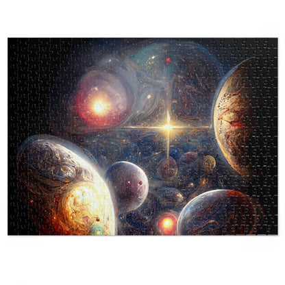 Cosmos Series 27 Worlds Jigsaw Puzzle (252, 500,1000-Piece)