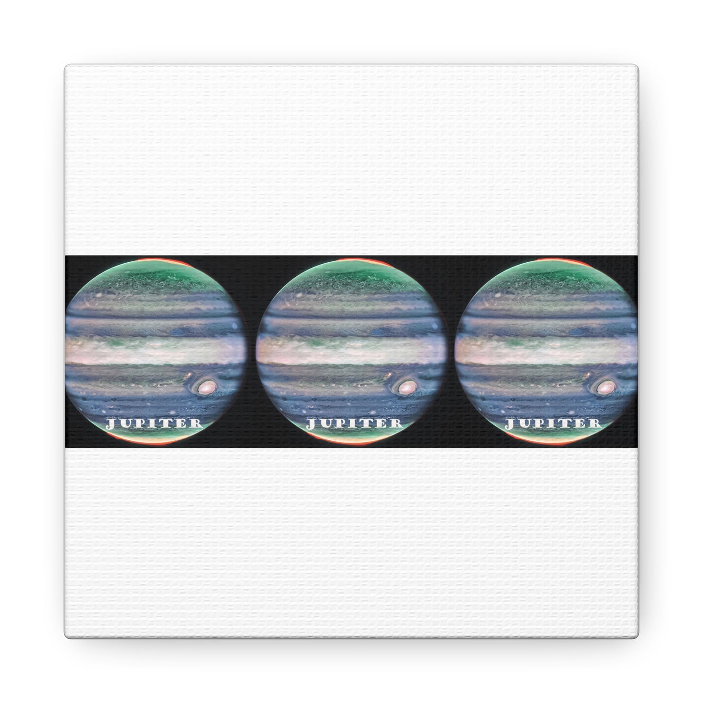 Unveiling Jupiter's Majesty: Cosmos Series Canvas Print