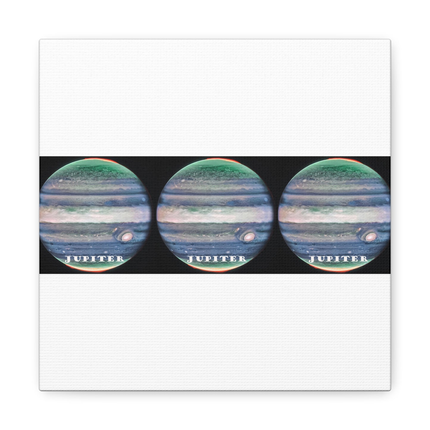 Unveiling Jupiter's Majesty: Cosmos Series Canvas Print