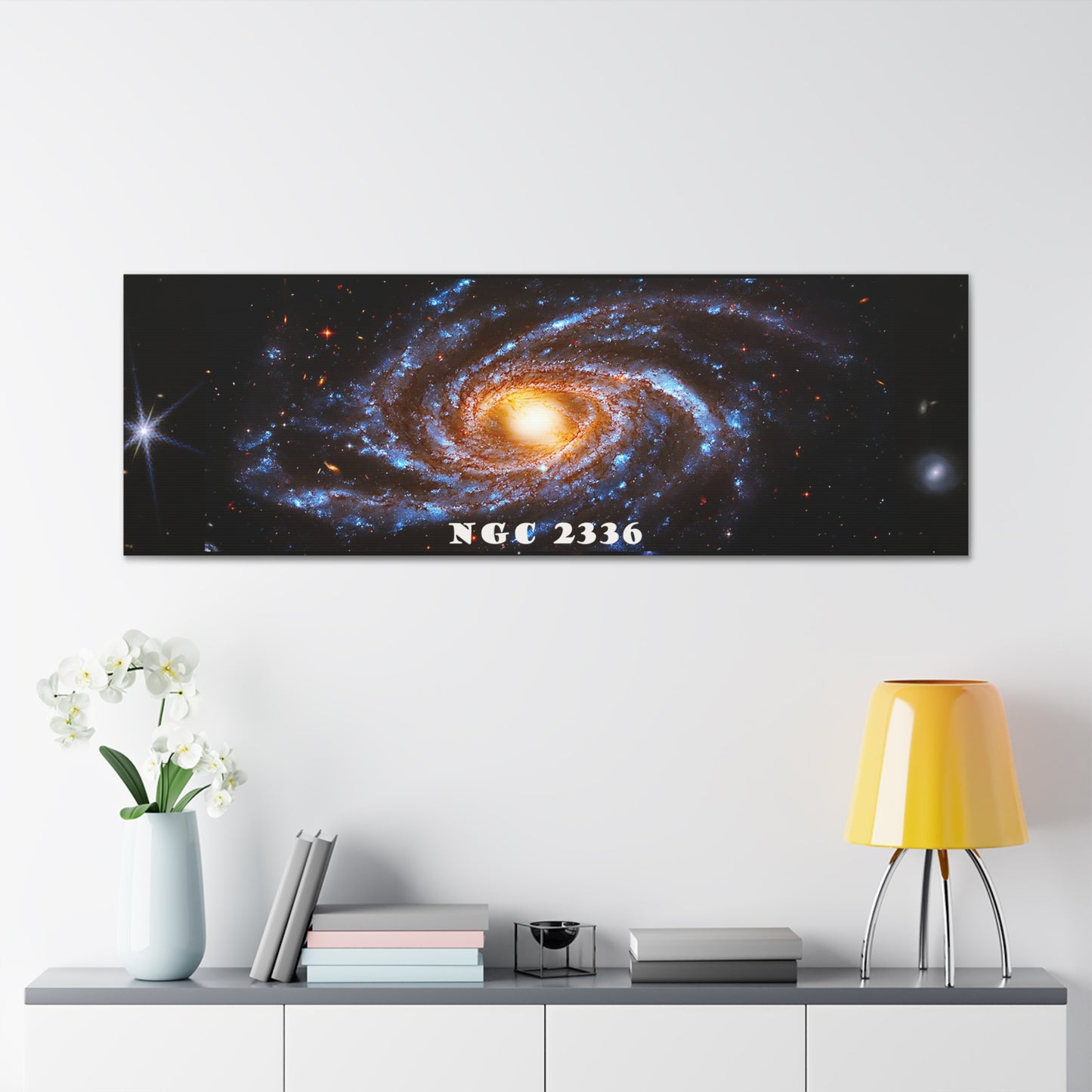 Gaze into the Galaxy: NGC2336 Cosmos Canvas Print