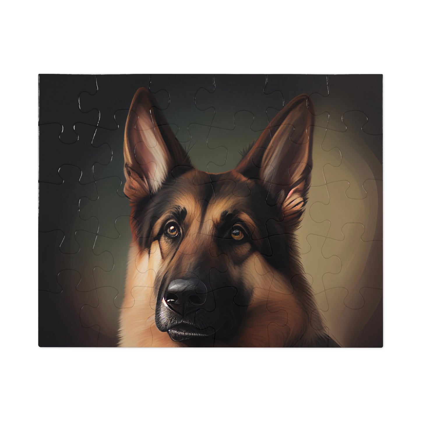 GERMAN SHEPHERD EYES Jigsaw Puzzle  Jigsaw Puzzle ( 252, 500,1000-Piece)