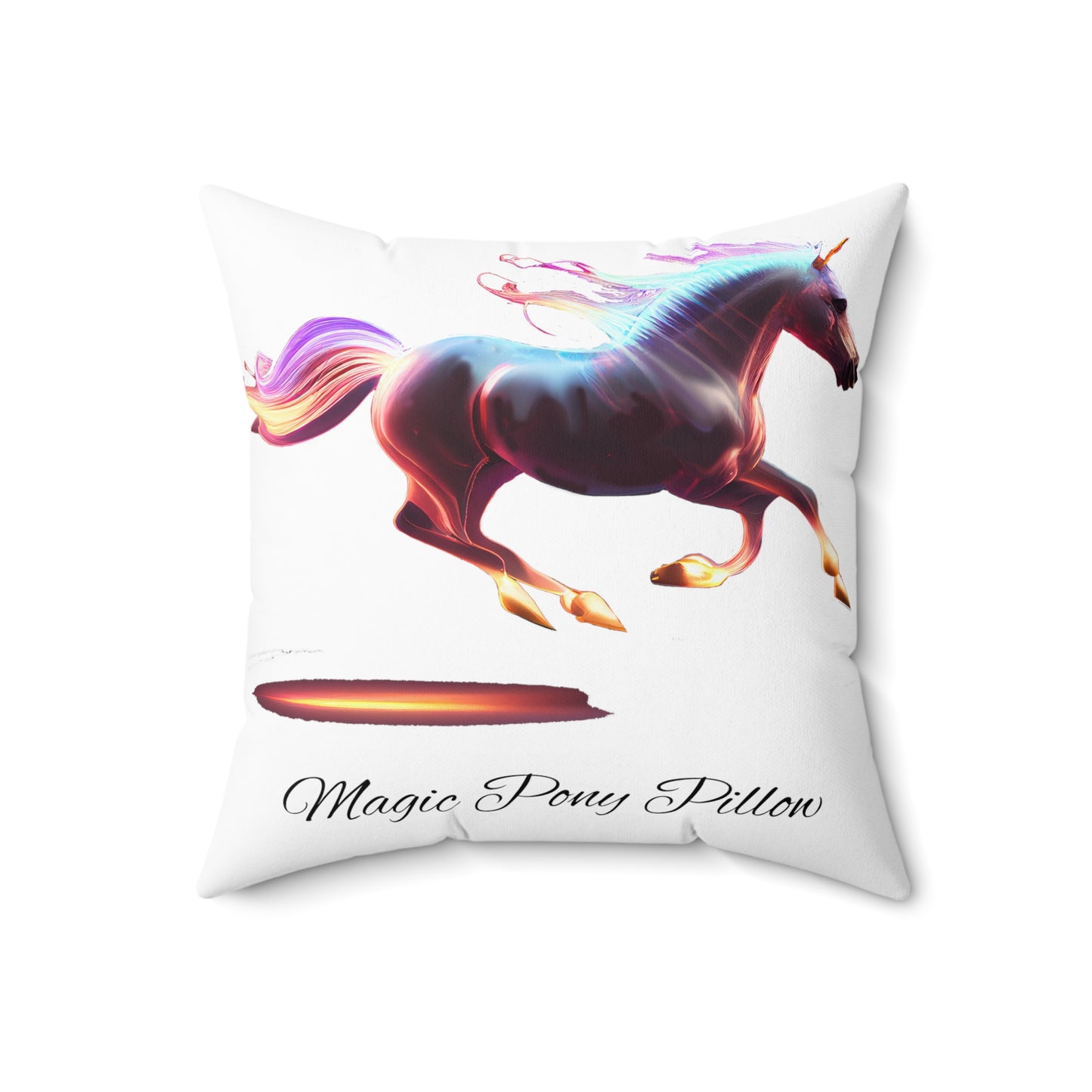 "The Magic Pony Pillow": Lily's Digital Images of Unicorns & Flying Horses