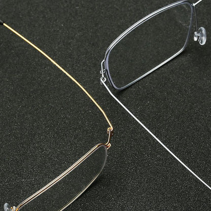 Light Titanium Casual Business Presbyopic Glasses