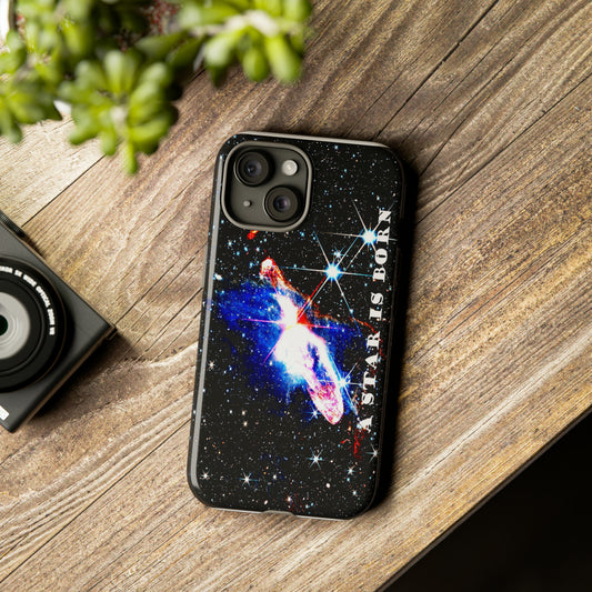 An Actual  Star Is Born for  Apple iPhone, Samsung Galaxy, and Google Pixel devices with premium-quality custom protective phone cases
