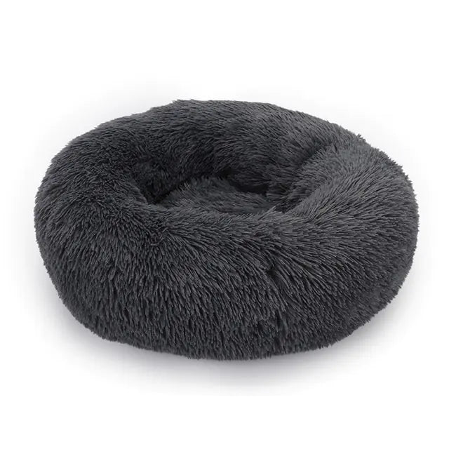 Ultimate Pet Pampering: Luxurious Plush Calming Bed