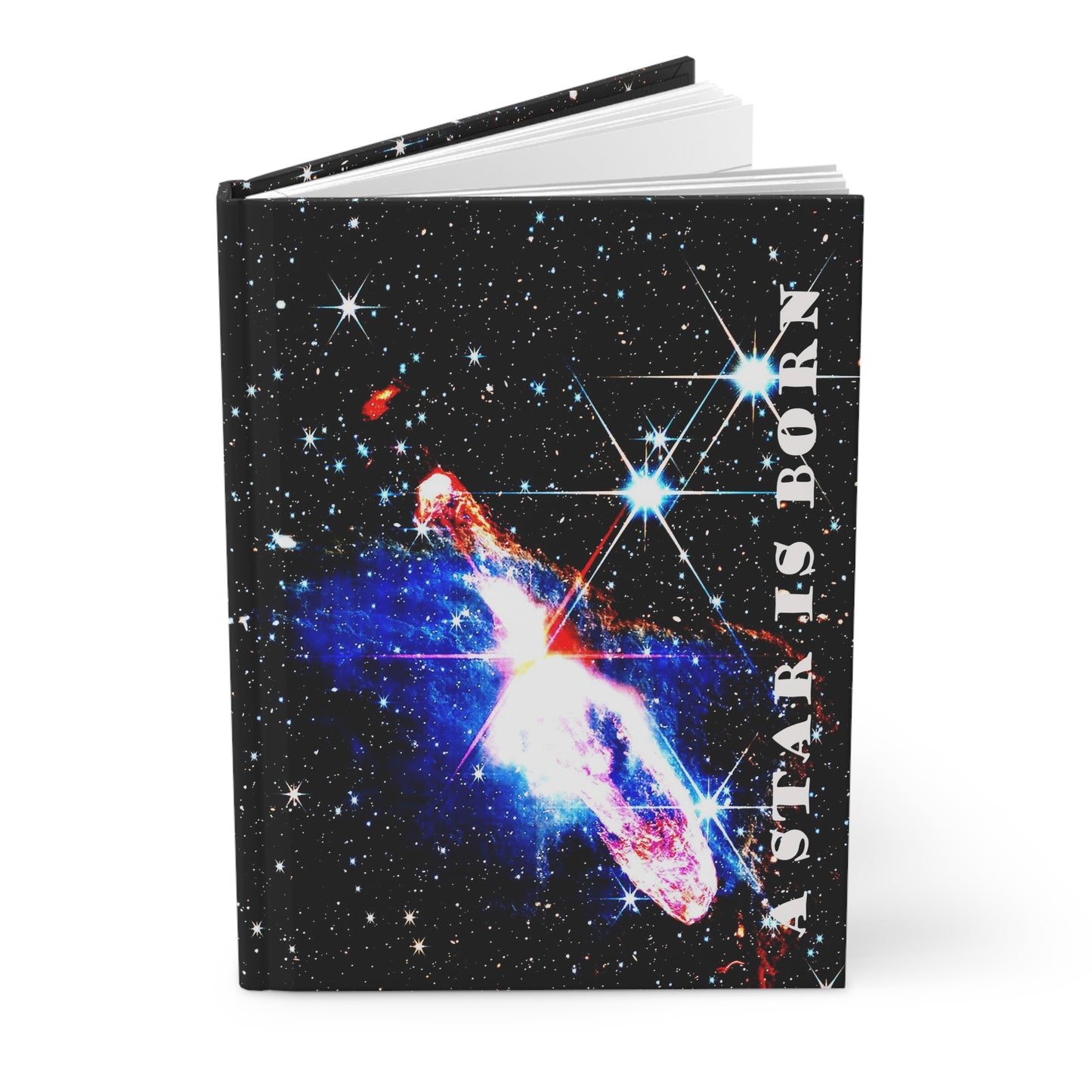 Unleash Your Inner Star: A Journey Awaits in This Hardcover Journal