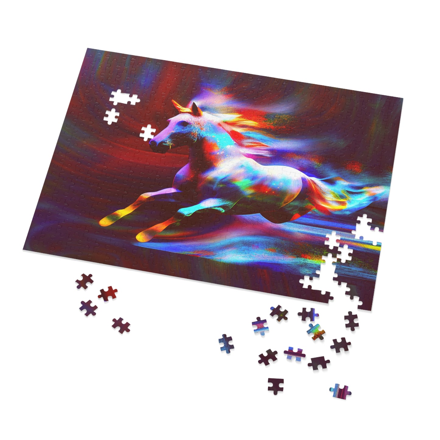 "The Magic Pony" Puzzle: Build a World of Enchantment  ( 252, 500,1000-Piece)