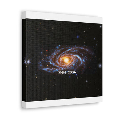 Gaze into the Galaxy: NGC2336 Cosmos Canvas Print