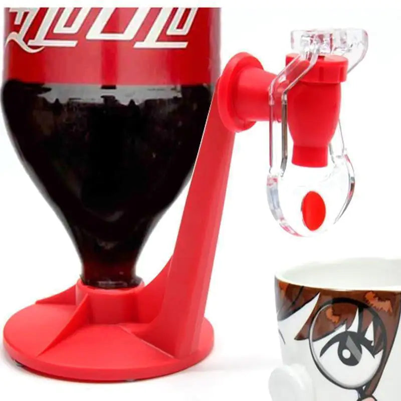 Upside Down Automatic Beverage Dispenser - A Novelty Drink Pouring Gadget for Home and Parties