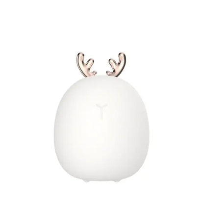 Deer Rabbit LED Night Light - Adjustable Colors, Touch Sensor Control, USB-Rechargeable
