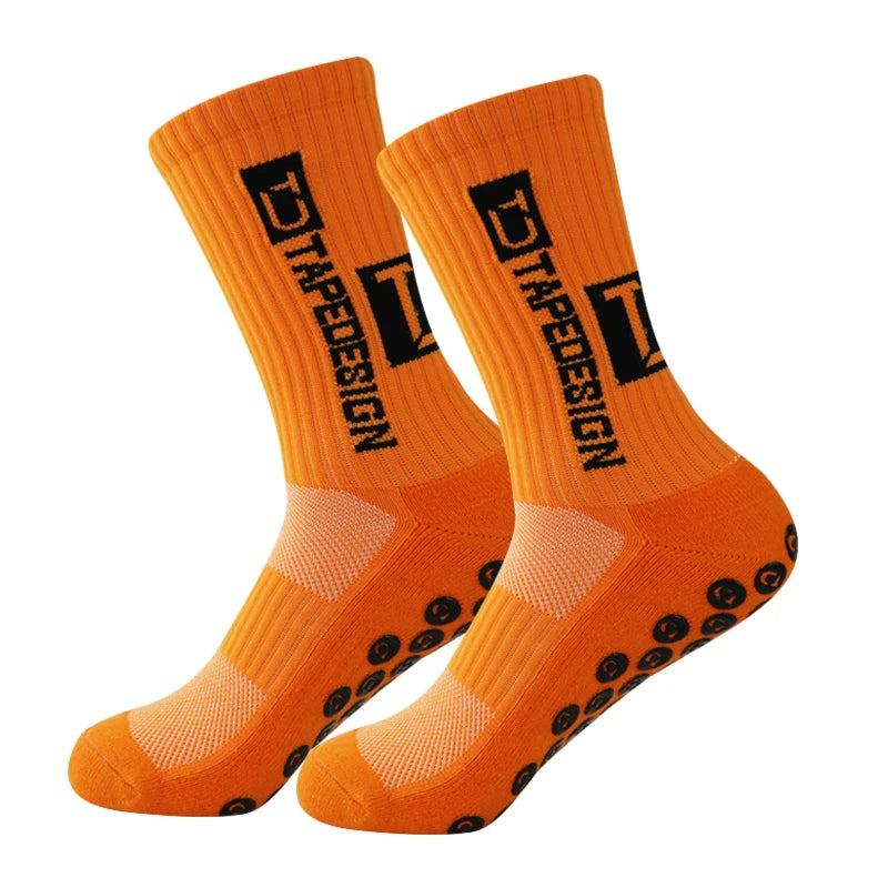 Anti-Slip Sports Socks for Men and Women - Non-Slip Grip for Football, Soccer, Basketball, Tennis, Cycling, and Riding