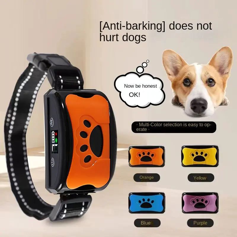 Ultrasonic Anti-Bark Dog Training Collar - Gentle, Effective Bark Control