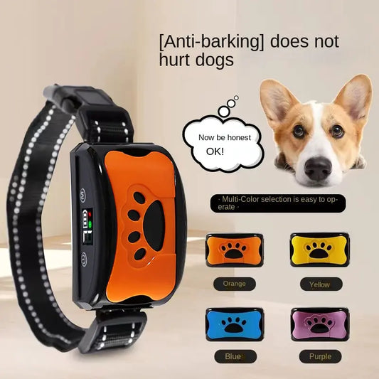 Ultrasonic Anti-Bark Dog Training Collar - Gentle, Effective Bark Control