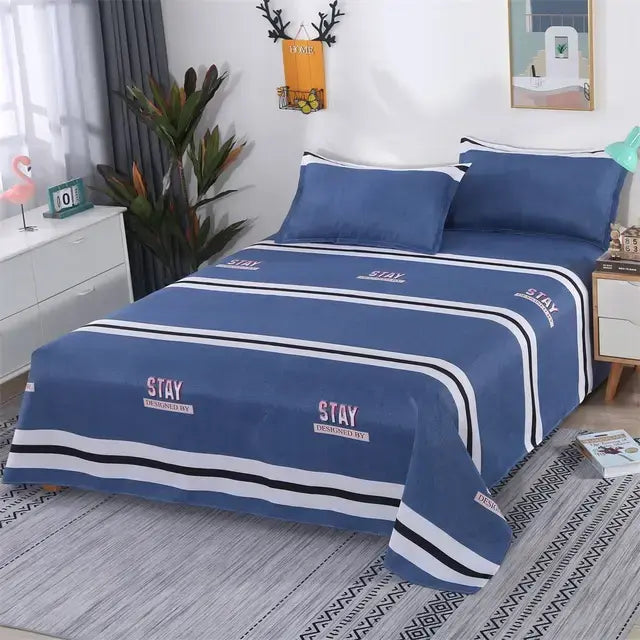 Soft, Breathable Luxury: Pure Cotton Bed Sheet Cover