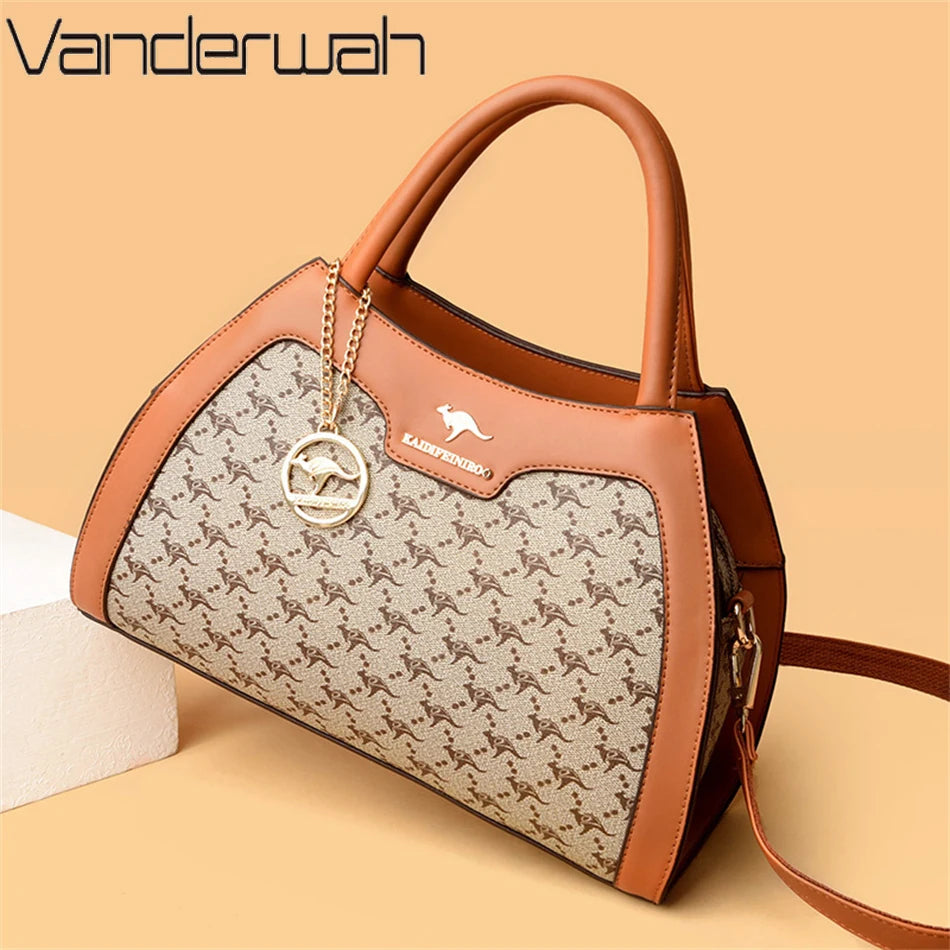 Luxury Brand Women's Crossbody Bags - High-Quality Soft Leather Handbags and Purses