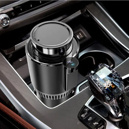 Elevate Your Beverage Experience with the Smart Hot And Cold Cup Holder!
