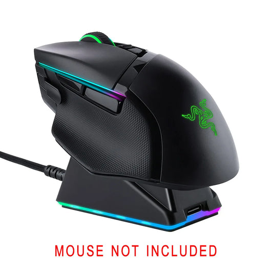 Power Up in Style: Razer Chroma RGB Charging Dock for Wireless Mice