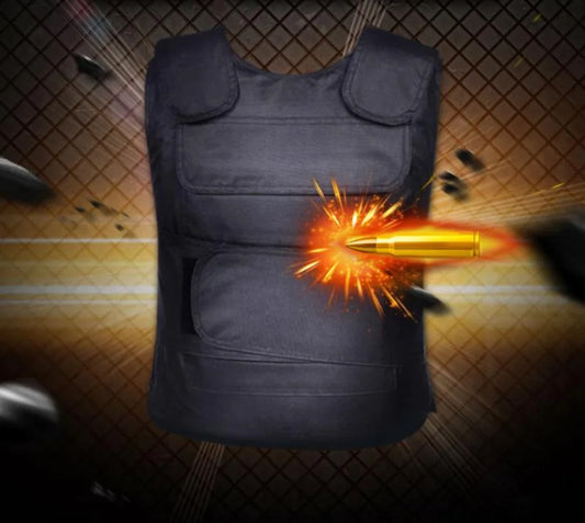 Concealable Bulletproof Vest Police Body Armor NIJ IIIA Protection Level 44 Magnum 9mm Bulletproof Jacket Hunting Vests